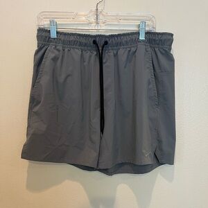 Nike Gray Athletic Shorts Lightweight Performance Fit